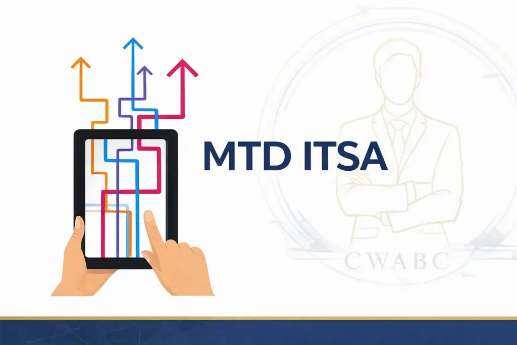 MTD ITSA system showing digital income tax updates UK