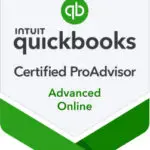 QuickBooks Advanced Online Certified ProAdvisor badge – CW Licensed Bookkeeper & Accountant