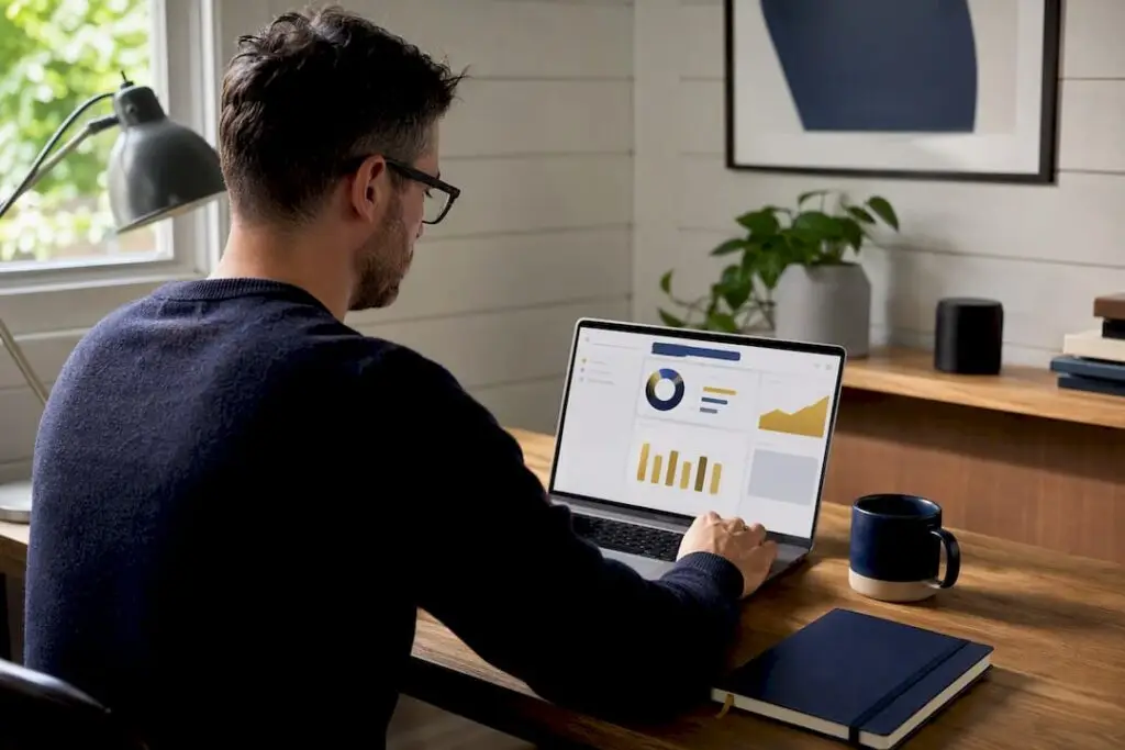 Sole trader exporting cloud accounting records