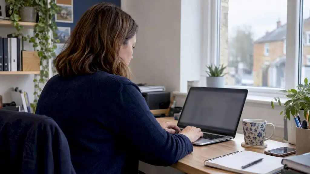 Bookkeeper reviewing a Xero chart of accounts