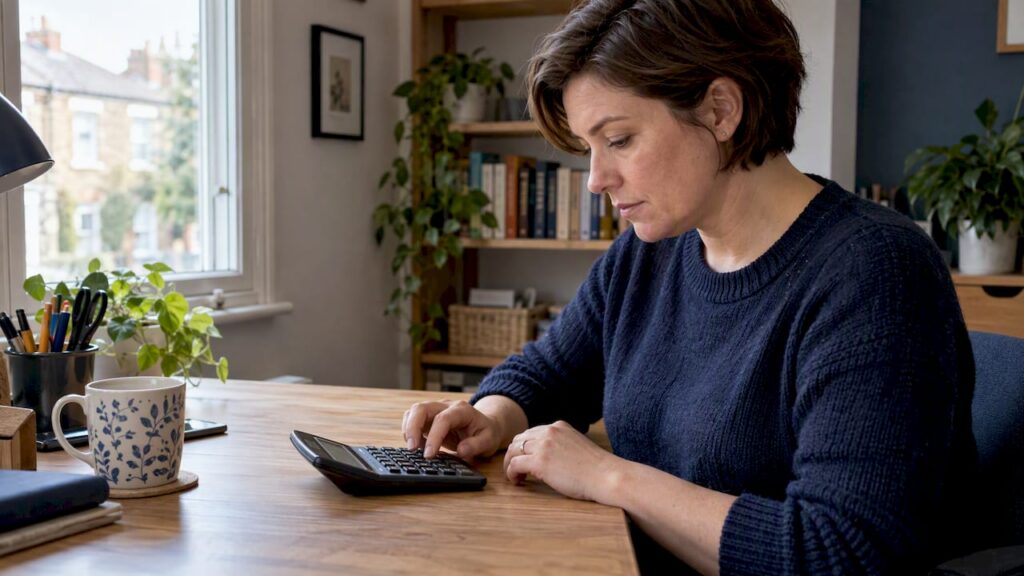 Sole trader estimating an upcoming tax payment